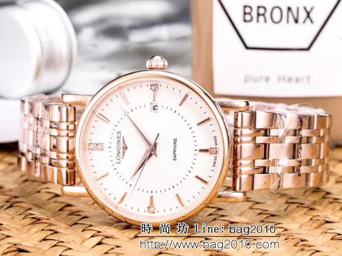 LONGINES浪琴 經典大三針 全自動機械 精品男士腕表 WSS0331